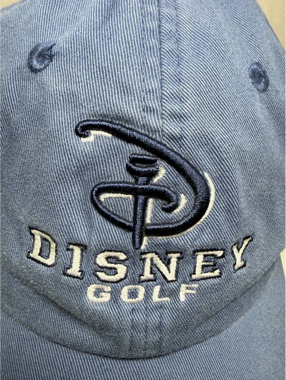 Disney Golf Hat Ahead Extreme Fit Blue Adjustable Strapback Cap Mens 1 Size